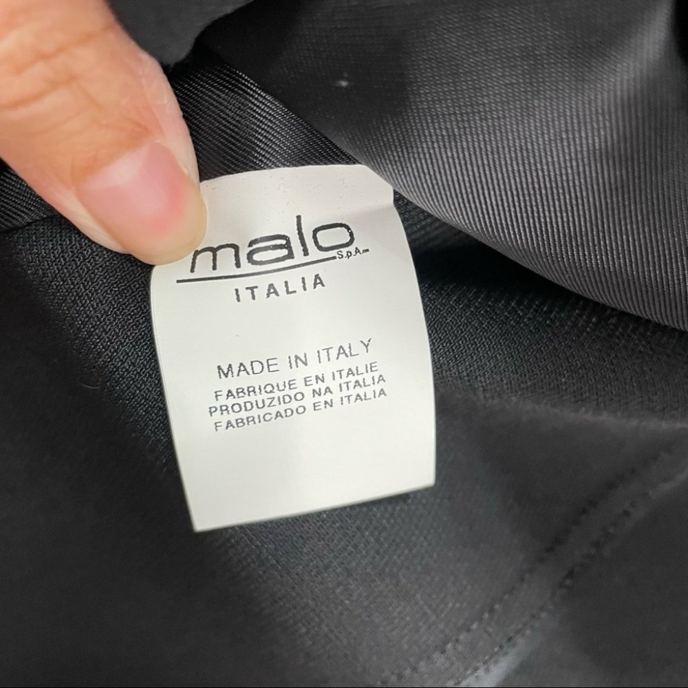 Malo Classic Black Career Office Blazer Jacket - Picture 9 of 9